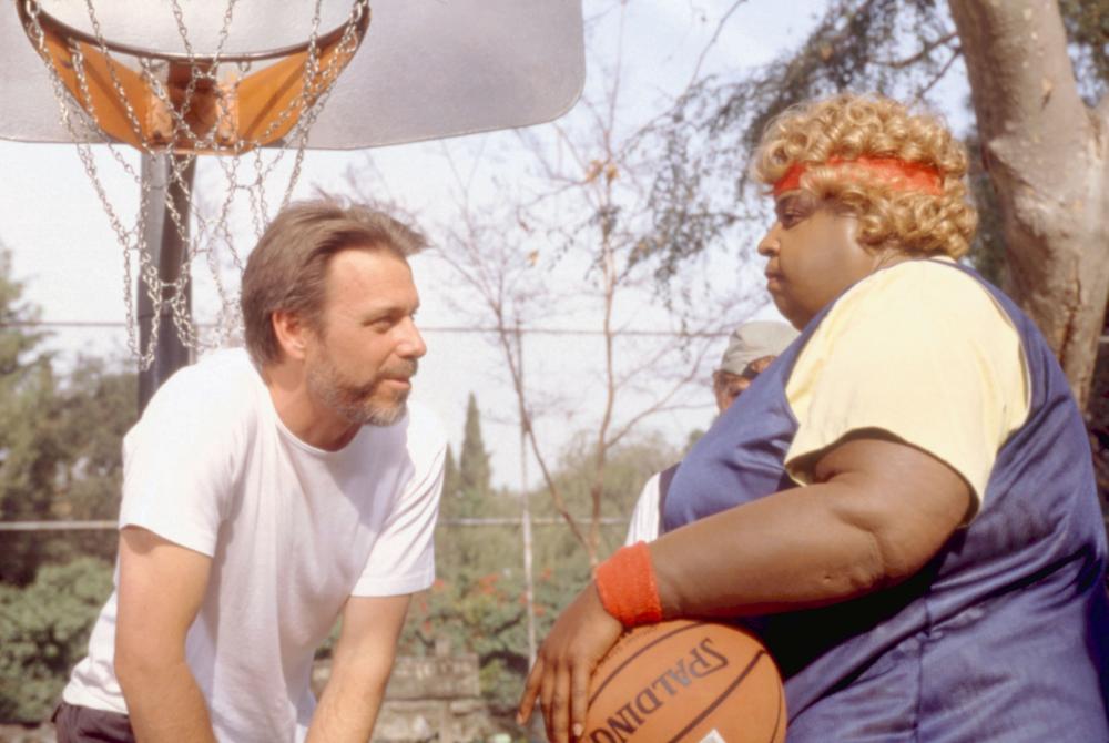BIG MOMMA'S HOUSE, director Raja Gosnell, Martin Lawrence, on set, 2000, TM and Copyright ©20th Century Fox Film Corp. All rights reserved.