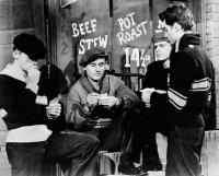 STUDS LONIGAN, from left: Frank Gorshin, Robert Casper, Jack Nicholson, Christopher Knight, 1960, 5013876-Frank Gorshin Jack Nicholson Christopher Knight, Photo by: (5013876-Frank Gorshin; Jack Nicholson; Christopher Knight)