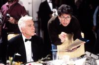 NAKED GUN 2 1/2: THE SMELL OF FEAR, Leslie Nielsen, director David Zucker, 1991, (c)Paramount Pictures