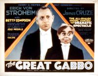 THE GREAT GABBO, Erich von Stroheim, 1929