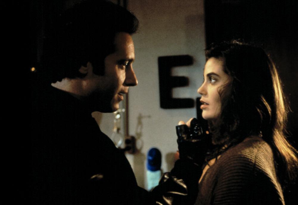 BRAIN SMASHER, Andrew Dice Clay, Teri Hatcher, 1993, © Trimark Pictures