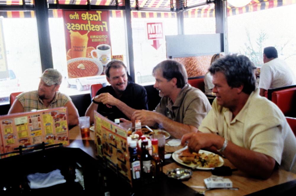 BLUE COLLAR COMEDY TOUR, Larry the Cable Guy, Bill Engvall, Jeff Foxworthy, Ron White, 2003, (c) Warner Brothers