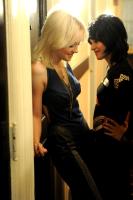 THE RUNAWAYS, from left: Dakota Fanning as Cherie Currie, Kristen Stewart as Joan Jett, 2010. Ph: David Moir/©Apparition