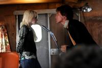 THE RUNAWAYS, Dakota Fanning as Cherie Currie, Michael Shannon as Kim Fowley, 2010. Ph: David Moir/©Apparition