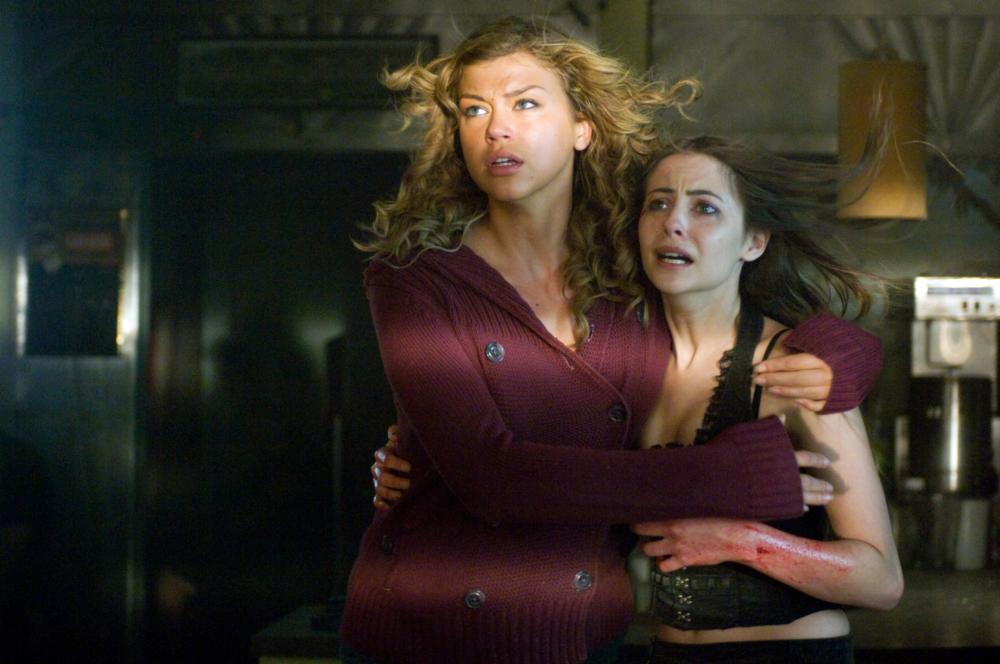 LEGION, from left: Adrianne Palicki, Willa Holland, 2010. ph: Lewis Jacobs/©Screen Gems