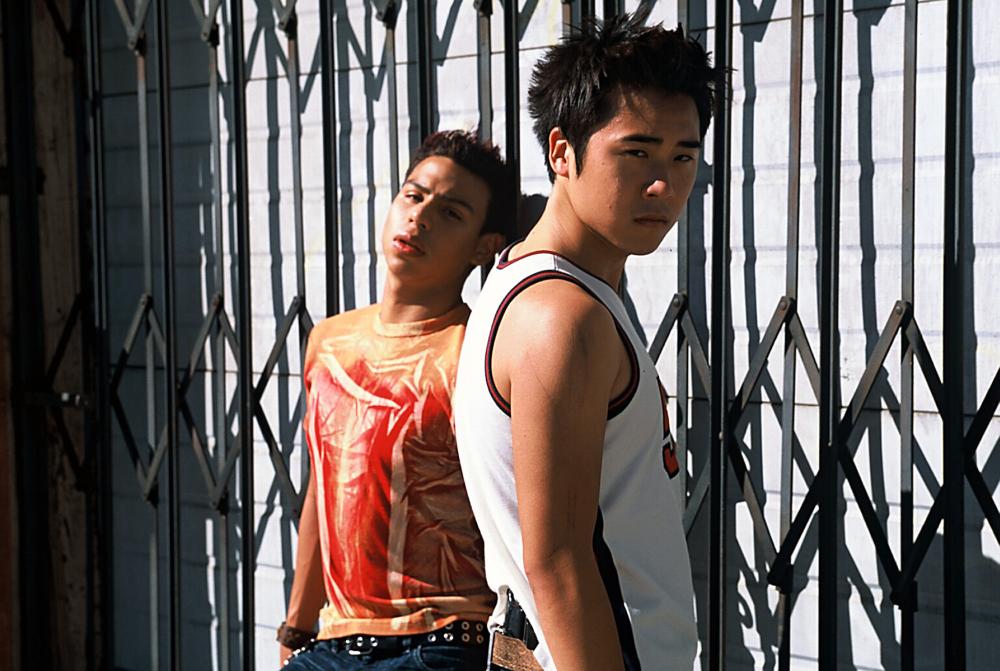 ETHAN MAO, from left: Jerry Hernandez, Jun Hee LEE, 2004. ©Margin Films