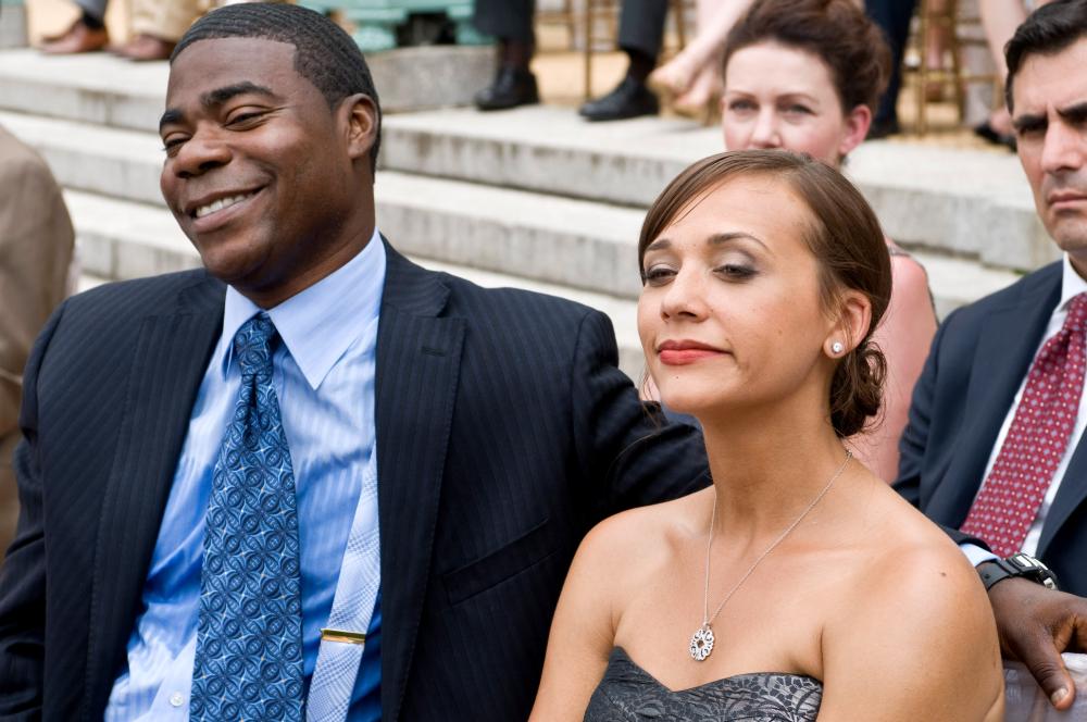 COP OUT, from left: Tracy Morgan, Rashida Jones, 2010. ph: Abbot Genser/©Warner Bros. Pictures