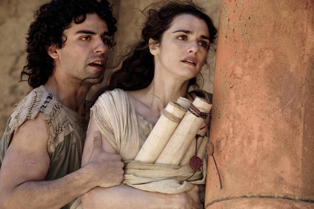 AGORA, from left: Oscar Isaac, Rachel Weisz, 2009. Ph: Teresa Isasi/©Newmarket Films