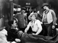 STARS OVER ARIZONA, from left: Glenn Strange, Shuma Shermatova, Jack Randall, Hal Price, 1937