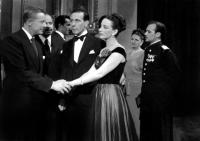 SOFIA, front from left: Gene Raymond, John Wengraf, Patricia Morison, 1948