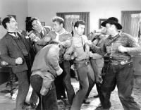RETURN OF THE RANGERS, Robert Barron, Glenn Strange, Dave O'Brien, James Newill, Richard Alexander, 1943