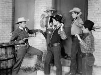 PARDON MY GUN, first from left: Charles Starrett, 1942