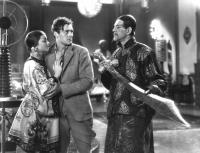 MASK OF FU MANCHU, Myrna Loy, Charles Starrett, Boris Karloff, 1932