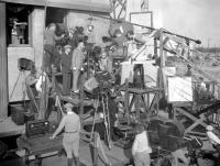 THE LOST SQUADRON, Erich Von Stroheim, on-set, 1932