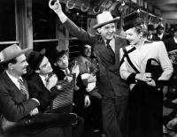 LADIES' MAN, Spike Jones (with washboard), standing from left: Eddie Bracken, Virginia Welles, 1947