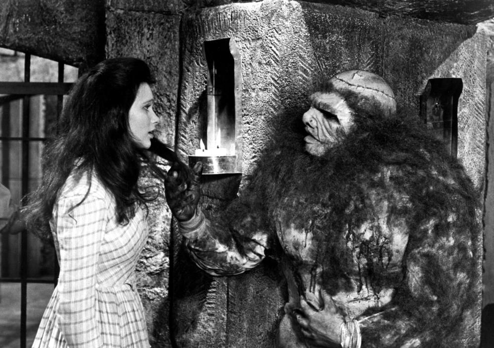 FRANKENSTEIN AND THE MONSTER FROM HELL, Madeline Smith, Dave Prowse, 1974