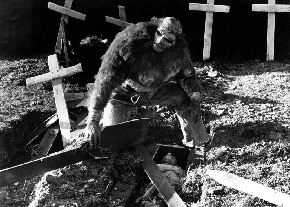 FRANKENSTEIN AND THE MONSTER FROM HELL, Dave Prowse, 1974