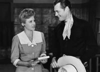 COWBOY FROM LONESOME RIVER, from left: Vi Athens, Charles Starrett, 1944