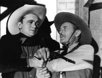 ARIZONA DAYS, from left, Tex Ritter, Glenn Strange, 1937