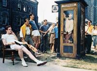 CLASS OF '44, Jerry Houser, (in phone booth), 1973
