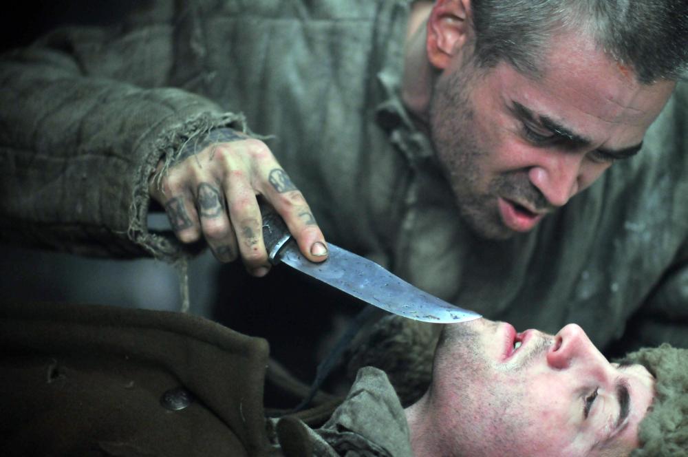THE WAY BACK, from top: Colin Farrell, Jim Sturgess, 2010, ©Newmarket Releasing