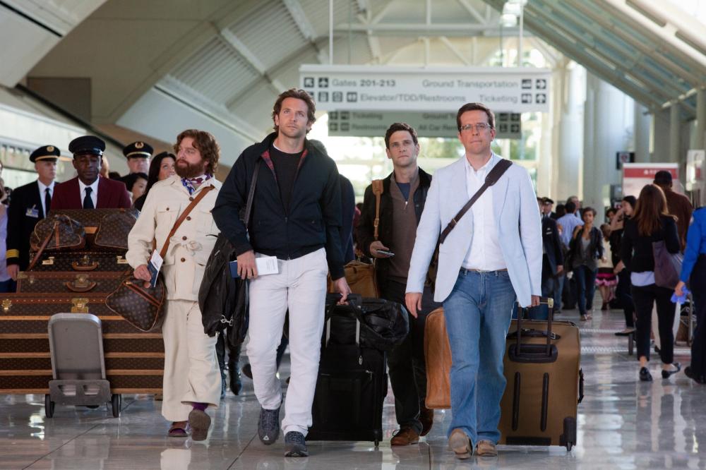 THE HANGOVER PART II, from left: Zach Galifianakis, Bradley Cooper, Justin Bartha, Ed Helms, 2011. Ph: Melinda Sue Gordon/©Warner Bros.