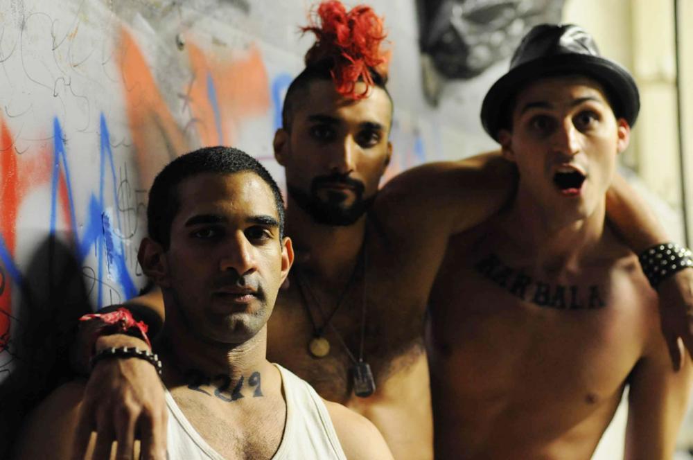 THE TAQWACORES, from left: Nav Mann, Dominic Rains, Volkan Eryaman, 2010. ©Strand Releasing