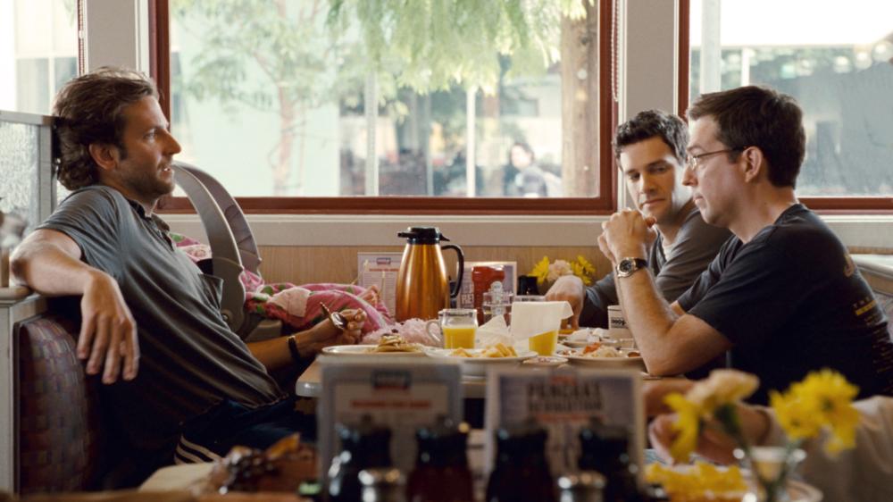 THE HANGOVER PART II, l-r: Bradley Cooper, Justin Bartha, Ed Helms, 2011, ©Warner Bros. Pictures