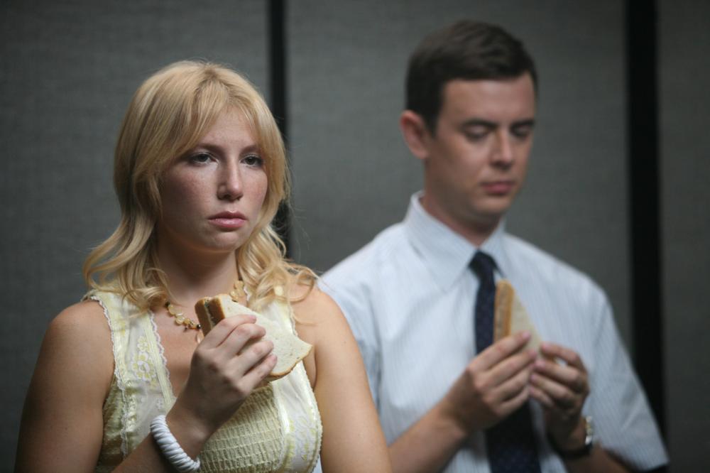LUCKY, from left: Ari Graynor, Colin Hanks, 2011. ph: Laura A Chang/©Phase 4 Films
