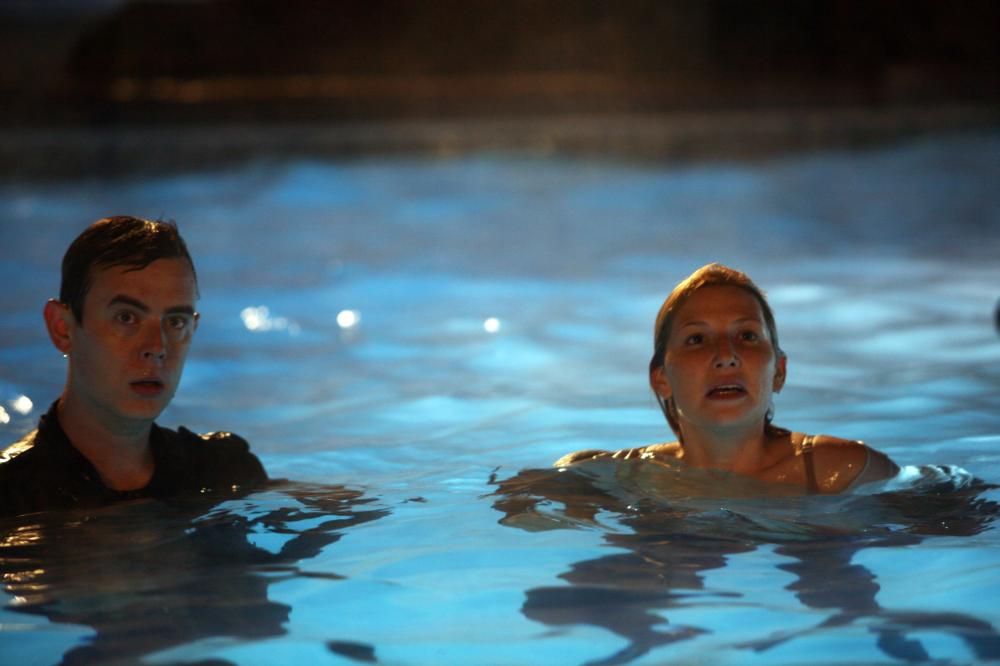 LUCKY, from left: Colin Hanks, Ari Graynor, 2011. ph: Laura A Chang/©Phase 4 Films