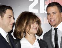 Jonah Hill, Amy Pascal, Channing Tatum at arrivals for 21 JUMP STREET Premiere, Grauman''s Chinese Theatre, Los Angeles, CA March 13, 2012. Photo By: Emiley Schweich/Everett Collection