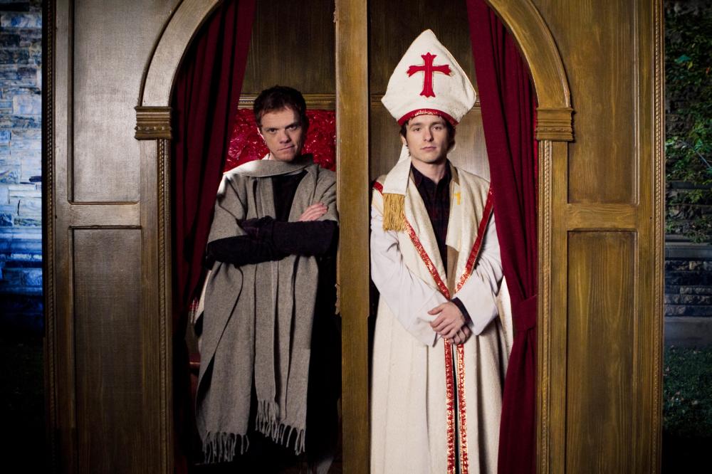 BLUE LIKE JAZZ, from left: Justin Welborn, Marshall Allman, 2012. Ph: Jonathan Frazier/©Roadside Attractions