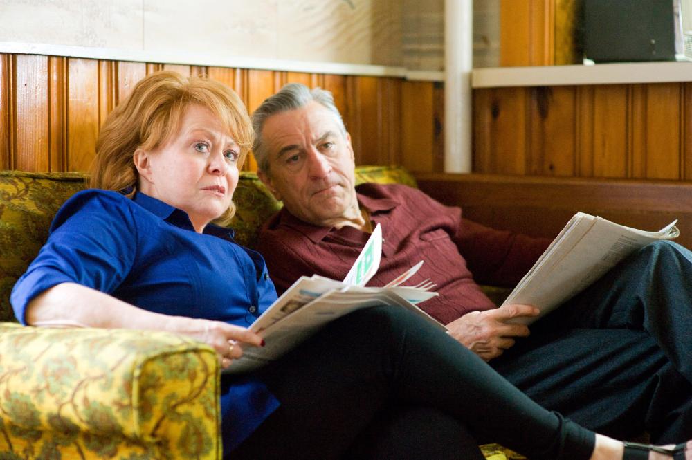SILVER LININGS PLAYBOOK, from left: Jacki Weaver, Robert De Niro, 2012. ph: JoJo Whilden/©Weinstein Company