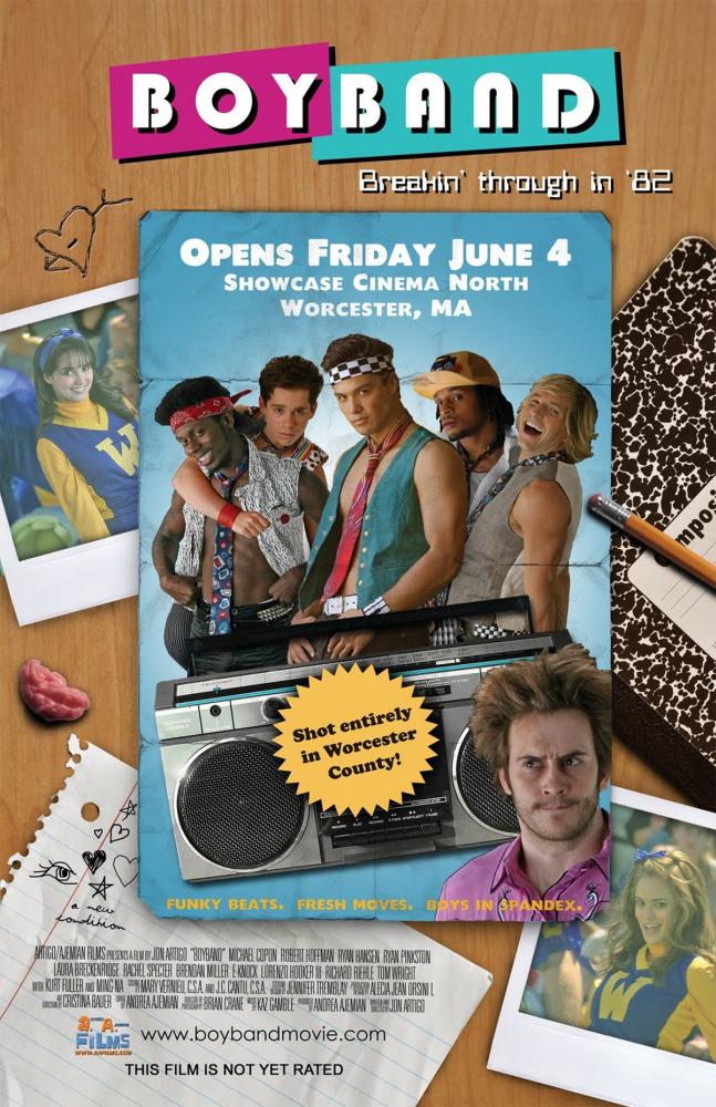 BOYBAND, US poster art, from left: Eknock, Ryan Pinkston, Michael Copon, Lorenzo Hooker III, Ryan Hansen, Robert Hoffman (front), 2010.