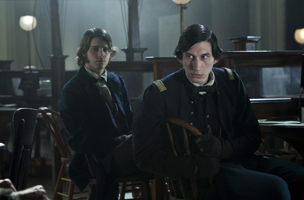 LINCOLN, from left: Drew Sease, Adam Driver, 2012, ph: David James/TM and Copyright ©20th Century Fox Film Corp. All rights reserved.