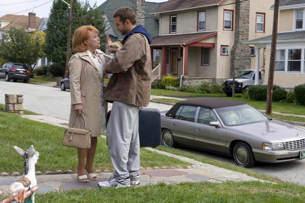 SILVER LININGS PLAYBOOK, from left: Jacki Weaver, Bradley Cooper, 2012. ph: JoJo Whilden/©Weinstein Company