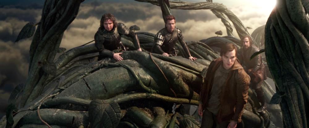 JACK THE GIANT SLAYER, front, from left: Eddie Marsan, Ewan McGregor, Nicholas Hoult, Stanley Tucci, 2013. ©Warner Bros. Pictures