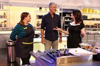 The Taste, Anthony Bourdain (L), Nigella Lawson (R), 'Seduction', Season 1, Ep. #7, 03/05/2013, ©ABC