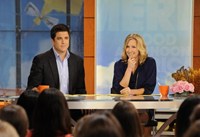 Good Afternoon America, Josh Elliott (L), Lara Spencer (R), 07/09/2012, ©ABC