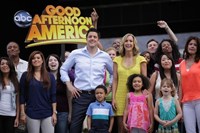 Good Afternoon America, Josh Elliott (L), Lara Spencer (R), 07/09/2012, ©ABC