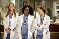 Grey's Anatomy, Tessa Ferrer (L), Jerrika D Hinton (C), Camilla Luddington (R), 03/27/2005, ©ABC