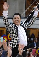 Psy on stage for NBC Today Show Toyota Concert Series with PSY, Rockefeller Plaza, New York, NY May 3, 2013. Photo By: Derek Storm/Everett Collection