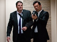 Burn Notice, Steven W Bailey (L), Jeffrey Donovan (R), 'Entry Point', Season 4, Ep. #6, 07/15/2010, ©USA