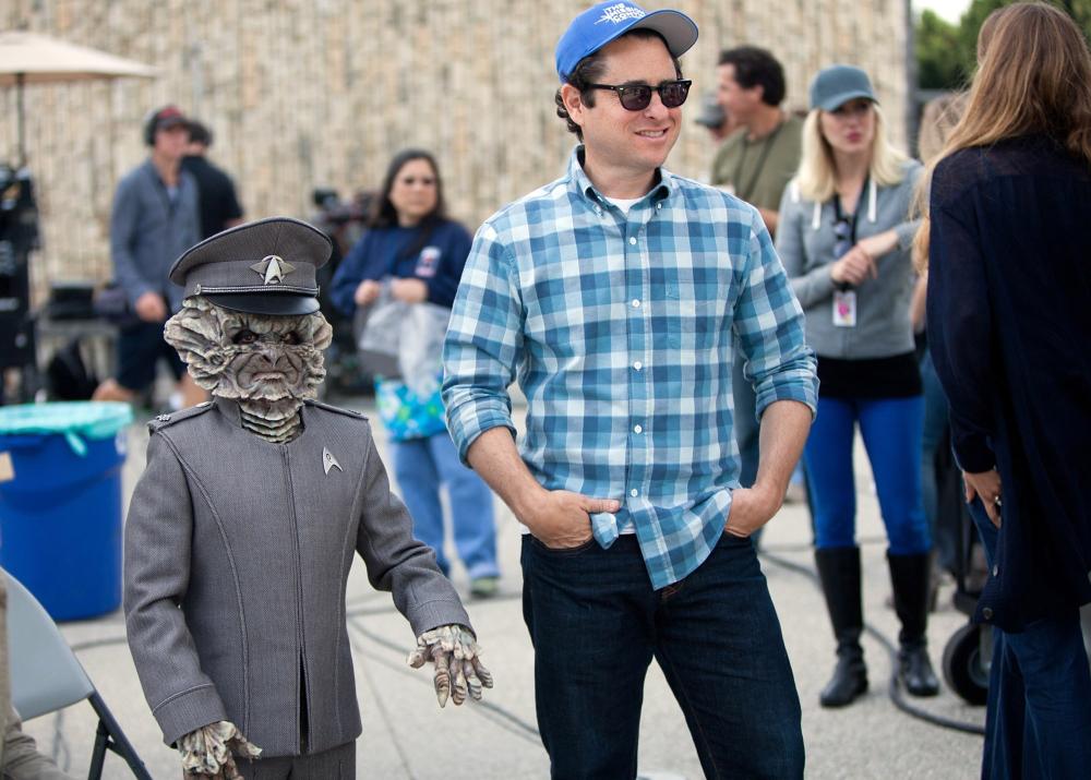 STAR TREK INTO DARKNESS, director J.J. Abrams, on set, 2013. ph: Zade Rosenthal/©Paramount Pictures
