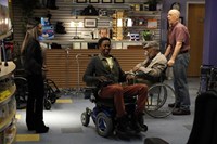 Family Tools, from left: Danielle Nicolet, Edi Gathegi, Lee Weaver, J.K. Simmons, 'Role Model', Season 1, Ep. #6, 06/12/2013, ©ABC