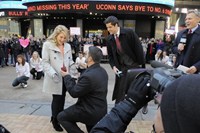 Good Morning America, Josh Elliott (L), Sam Champion (R), 11/03/1975, ©ABC