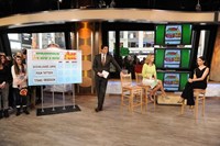 Good Morning America, Josh Elliott (L), Lara Spencer (R), 11/03/1975, ©ABC