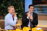 Good Morning America, Sam Champion (L), Josh Elliott (R), 11/03/1975, ©ABC