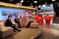 Good Morning America, Josh Elliott (L), George Stephanopoulos (C), Lara Spencer (R), 11/03/1975, ©ABC