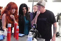 The Apprentice, Aubrey O'Day (L), Teresa Giudice (R), 'Blown Away', Celebrity Apprentice 4, Ep. #12, 05/06/2012, ©NBC